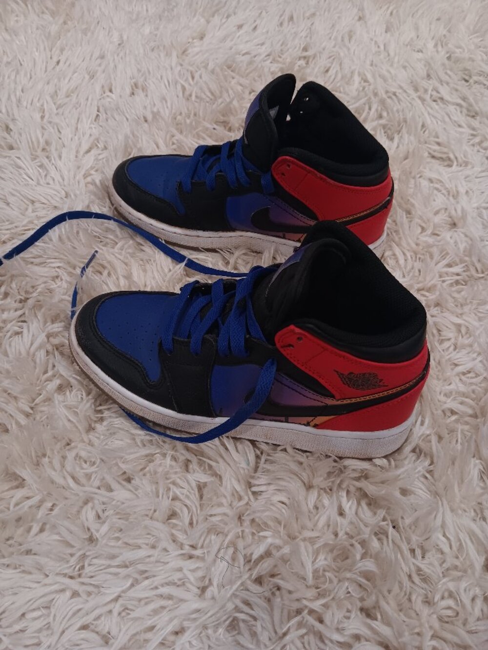 Air Jordan 1 Mid SS Skyline sneakers / 4Y